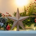 thumbnail image 4 of Ornativity Glitter Star Tree Topper - Christmas Rose Gold Decorative Holiday Bethlehem Star Ornament, 4 of 8
