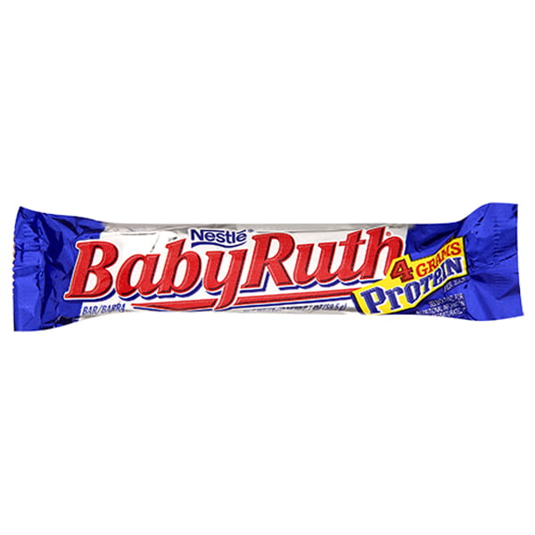 Nestle Baby Ruth Chocolate Bars 2.1 oz Bags - Pack of 24 ...