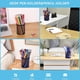thumbnail image 5 of FloreceBien Set organizador de escritorio para suministros de hogar y oficina, accesorios con bolígrafos, lápices, etc., negro, 5 of 5