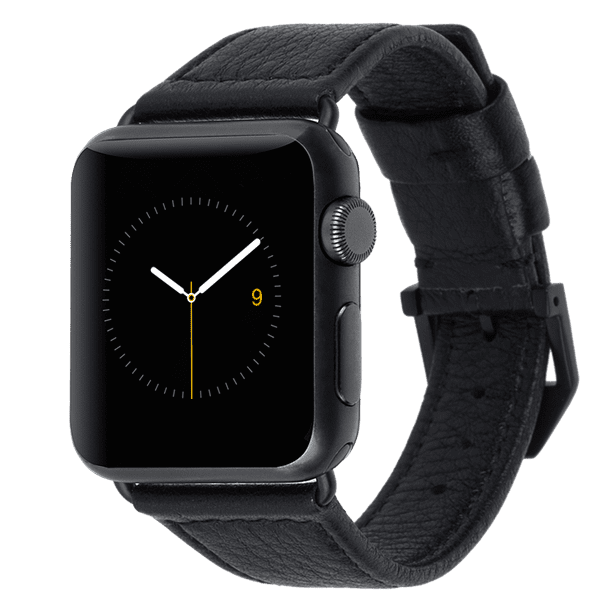 Case-Mate Signature Leather Band for Apple Watch 38 - 40mm - Black ...