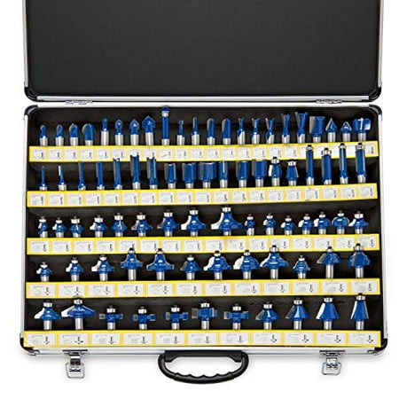 Neiko 10115A Premium Tungsten Carbide Router Bits 80 Piece Set