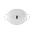 thumbnail image 3 of Le Creuset Olla holandesa ovalada Signature de hierro fundido esmaltado, 6,75 qt., Mármol, 3 of 5