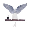 thumbnail image 4 of Decoración del hogar, estatuas de alas de ángel, decoración de fondo, adorno de pared, estética elegante, 4 of 12
