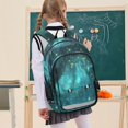 thumbnail image 7 of FORMRS Unisex School Backpack 17" Student Travel Bag with Laptop Compartment, Magical Forest, 7 of 7