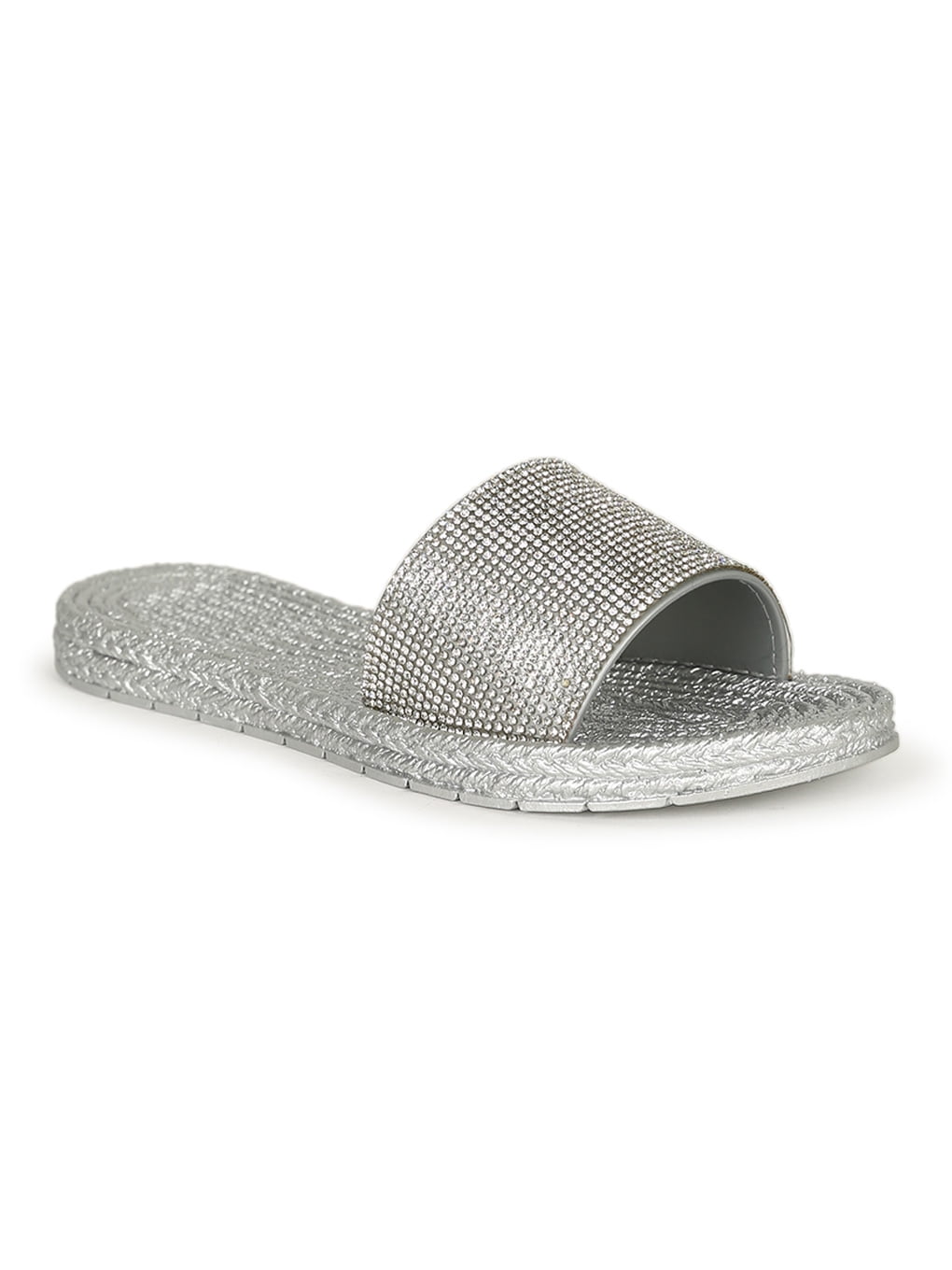 bamboo rhinestone sandals