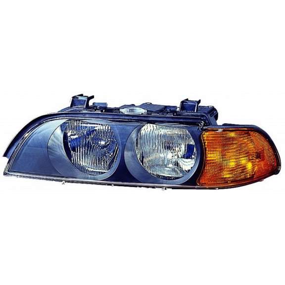 For BMW 5 Series 1997-3/98 Headlight Assembly w/Leveling Driver Side | BM2502108 | 63 13 8 362 525