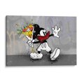 thumbnail image 1 of Cuadro decorativo - 2D Cartoon Flower Thrower, David Aste 60x40 Canvas Lab Ilustraciones, 1 of 2