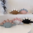 thumbnail image 4 of Dinosaur Shaped Crossbody Bag, Colorblock Stuffed Animal Purse, Cartoon Faux Leather Shoulder Bag, 4 of 5