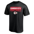 thumbnail image 2 of Men's Black Kansas City Chiefs Gain Ground T-Shirt, 2 of 3