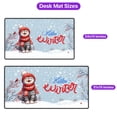 thumbnail image 5 of Hello Winter Scottish Fold Smiling in Red Scarf Hat Welcome Christmas Desk Mat Full Keyboard Mouse Pad Cat Lover Kitten Owner Gifts Large Mousepad - 00017, 5 of 5