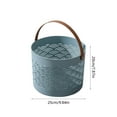 thumbnail image 3 of Leodye Collapsible Laundry Basket,Foldable Pop-up Laundry Hamper with Handles, Square Mesh Dirty Clothes Hamper for Laundry, Bathroom, Kids Room, Dorm,Travel or Camping, 3 of 6