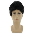 thumbnail image 6 of Beauos Clearance for Fashion Wig Male Handsome Man Men Black Wigs Cool Wig Short Wig, Wigs for Women Clearance Sale, 1X Wig, 6 of 6