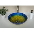 thumbnail image 5 of 14" True Planet Glass Vessel Sink, 5 of 17