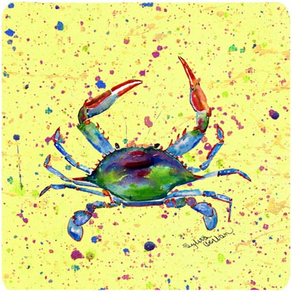Crab Foam Coasters - Set Of 4