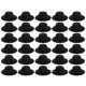 thumbnail image 2 of 30 piezas de sombreros decorativos para muñecas, mini sombreros multifunción, sombreros delicados en miniatura, accesorio para muñecas, 2 of 4