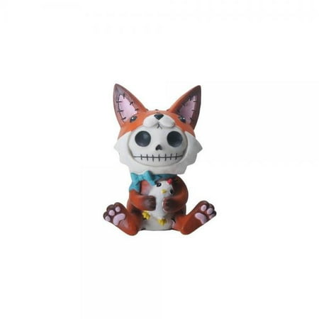 Furry Bones FEN the Red Fox Figurine, Skeleton in Costume