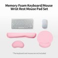 thumbnail image 2 of Espuma viscoelástica ergonómica Teclado Reposamuñecas Ratón Reposamuñecas Ratón, 2 of 8