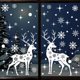 thumbnail image 2 of Pegatinas de Reno para ventana, calcomanías navideñas, calcomanías de Año Nuevo, decoración de Festival, 2 of 4