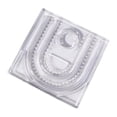 thumbnail image 1 of Bandeja de cuentas para hacer joyas, tabla de medición de acrílico, suministros de bricolaje, placa de diseño de cuentas artesanales para, 1 of 9