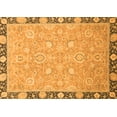 thumbnail image 1 of Ahgly Company Indoor Rectangle Oriental Orange Traditional Area Rugs, 2' x 5', 1 of 4