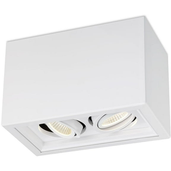 32688-016-Eurofase Lighting-Santo - 22W 2 Led Flush Mount - 5.5 Inches Wide By 6 Inches High