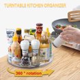 thumbnail image 1 of Willstar Cabinet Turntable Organizer Kitchen Spice Rack Holder Pantry Kitchen Cupboard Storage Tray Holder, 1 of 7