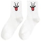thumbnail image 1 of Calcetines de Emoticonos VentDepot MXMJW-001 1 Par Blanco, 1 of 4
