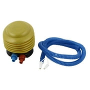 Blue Yellow Bellows Plastic Foot Bellow Pump Mini Air Pump Inflator