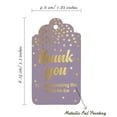 thumbnail image 5 of Inkdotpot ThankYou For Celebrating The Bride To Be Bridal Shower Bottle Tag Real Gold Foil Favor Hang Tags Pack Of 50, 5 of 6