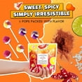 thumbnail image 3 of Tamalitoz Chili Pops – Spicy Mexican Lollipops with Chile, Lime & Sea Salt – Fruity Handcrafted Candy, Gluten-Free, Kosher, No Artificial Colors, 5 Bags – 2.75oz Each, 3 of 6