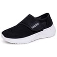 thumbnail image 7 of BRGZLK Women's Walking Shoes 2026 Versatile Mesh Breathable Adjustable Wide Width Flats Summer Trendy Soft Sole Comfortable Easy On Off Women Sneakers Black 9, 7 of 7