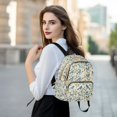 thumbnail image 6 of FORMRS Mini Backpack Purse for Women Quilted Travel Daypack Casual Shoulder Bag, Blue Birds Pattern, 6 of 7