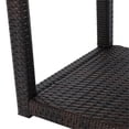 thumbnail image 6 of Noble House Boracay Outdoor Wicker Side Table in Multibrown, 6 of 9