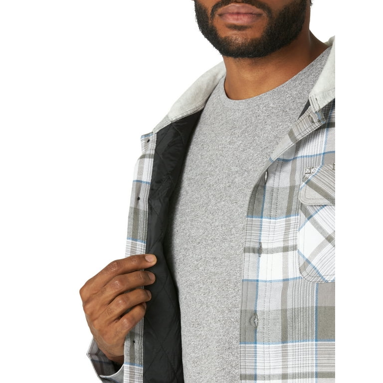 Wrangler Men s Quilted Lined Shirt Jacket