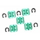 thumbnail image 4 of Abrazaderas de Bicicleta de 5 Uds, Accesorios de Abrazaderas de Guía de Manguera de Carcasa de Bicicleta de Montaña de Carretera para Cables de Cambio Verde DYNWAVEMX Clip de fijación de línea de freno de bicicleta, 4 of 5