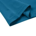 thumbnail image 4 of Moisture Wicking Shirts for Men Short Sleeve Quarter Zip Muscle Shirt Quick Dry T-Shirt Lightweight with Zipper Pocket Blue XL, 4 of 6