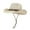 Beige, variant on Cowboy Style Panama Bowler Sun Hat - Breathable Packable Hat for All Seasons