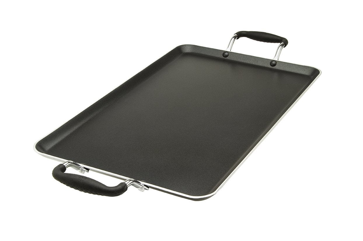Ecolution EABK3218 NonStick Double Burner Griddle 12 x 18, Dishwasher