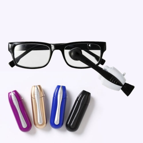 1PCS Eyeglass Cleaner Brush Sunglass All In One Glasses Lens Cleaning ...