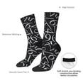 thumbnail image 4 of Bingfone Compression Socks for Women and Men Long Socks for Running Athletic Cycling Nurse- Numbers, 4 of 6