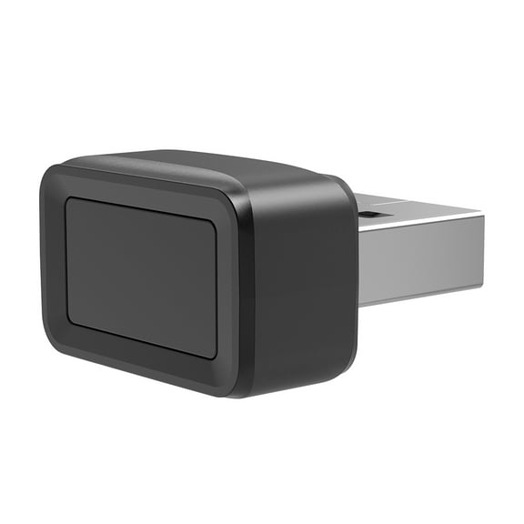 USB Fingerprint Key Reader - Windows Hello, Anti-Spoofing 360° Fingerprint Recognition 0.05 Second Verification For Pc Or Laptop