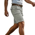 thumbnail image 5 of Lmueinov Men's Shorts 9'' Inseam Lightweight Classic Fit Cargo Shorts with Multi Pockets for Casual Work Summer Outdoor, 5 of 7