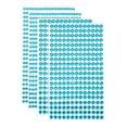 thumbnail image 1 of 1394Pcs 4mm/6mm Rhinestone Stickers for Crafts, 4 Sheet Round Rhinestone Sticker for Scrapbooking, Blue, 1 of 5