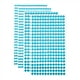 thumbnail image 1 of 1394Pcs 4mm/6mm Rhinestone Stickers for Crafts, 4 Sheet Round Rhinestone Sticker for Scrapbooking, Blue, 1 of 5