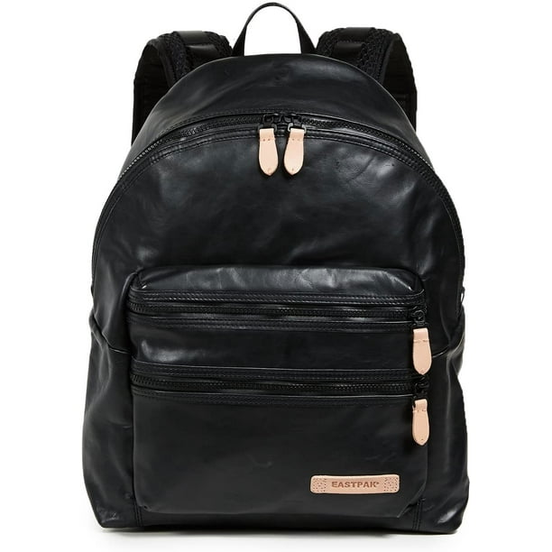 Kosten Brutaal Artistiek EASTPAK Padded Pak'r Leather Backpack, Fast Black, 24L - Walmart.com