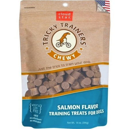 UPC: 0693804163004 | Cloud Star Chewy Tricky Trainers Salmon 5 oz Dog Treats