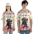 thumbnail image 4 of Freedom Labrador Retriever on Independence Day 4th of July All Over Print 3D Baseball Shirt Lab Dog Lover Gifts Softball Sport - 01005, 4 of 6