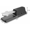 thumbnail image 1 of Pedal de sustain universal para teclados electrónicos MIDI Yamaha, Casio, Roland, Korg, Behringer y Moog Piano - Pedal de sustain para teclado, cable de 1,8 m y conector de 6,5 mm - Negro, 1 of 6