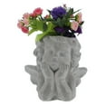 thumbnail image 1 of Décoration Maison, Petit Ornement Rétro Style Ange Pot de Fleurs Ange Fonctionnement Fluide, 1 of 8