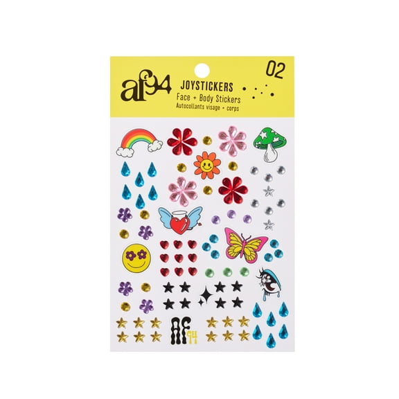 AF94 Joystickers Vol 2 Vinyl Face and Stickers Adhesive Body Art